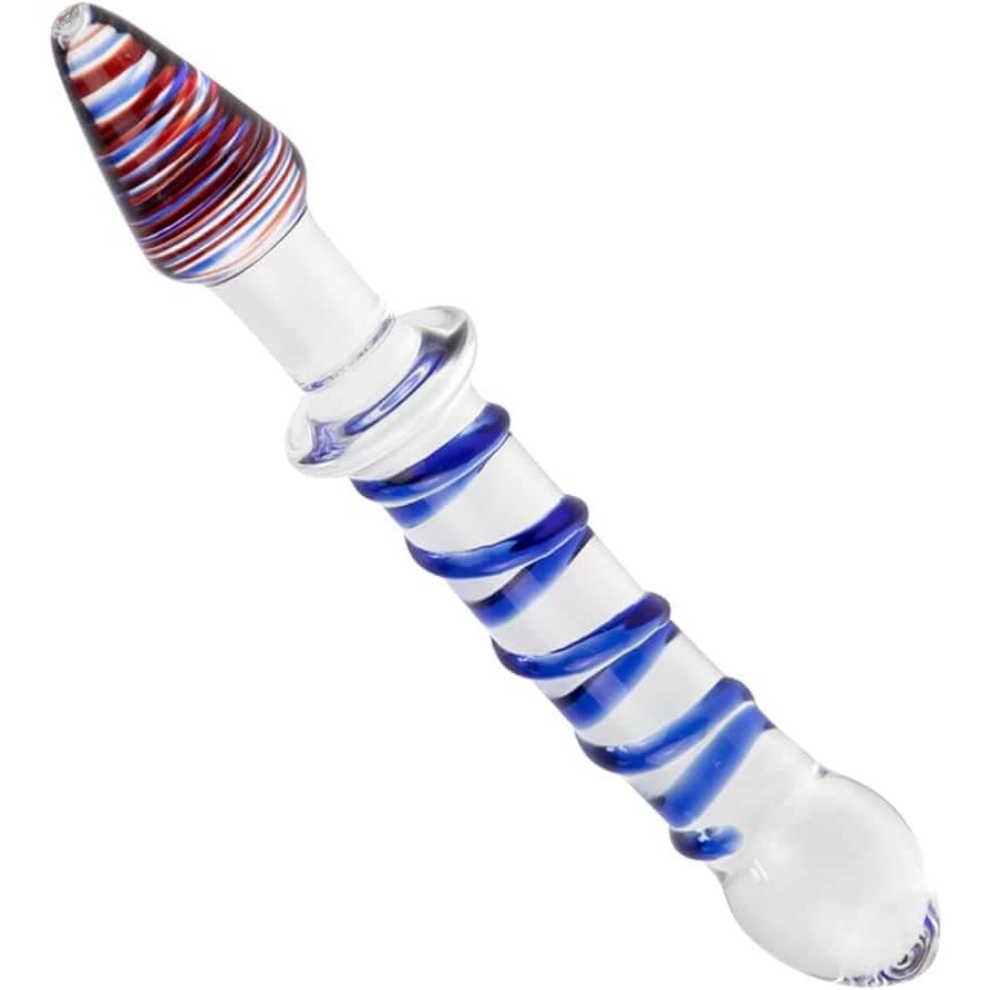 8.6 Inch Double Ended Glass Dildo - Sex Toy - Save 25%