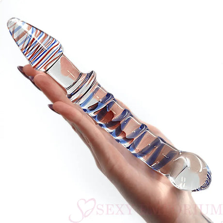 8.6 Inch Double Ended Glass Dildo - Dildos - Save 20% - Fast Shipping - United Kingdom Stoke-on-trent