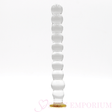 8 Inch Bubble Ribbed Glass Dildo - Sex Toy - Save 20%