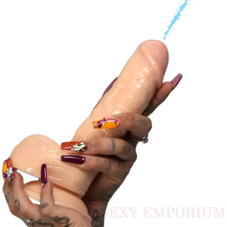 The Splashmaster 8000: Ejaculating Dildo 8 Inches - Sex Toys - Save 25% - Splashmaster - Fast Shipping - United Kingdom Stoke-on-trent