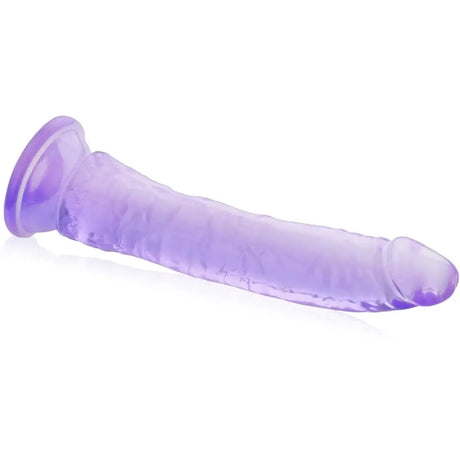 8 Inch Slim Strap-on Dildo Purple - Save 25% - Strap-on - Fast Shipping - Sale United Kingdom Stoke-on-trent