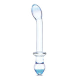 9.5 "Blå spiss dobbelt slutt glassdildo