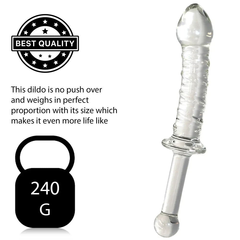 9 Inch Glass Sword Dildo - Dildos - Save 25% - Fast Shipping - United Kingdom Stoke-on-trent