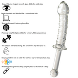 9 Inch Glass Sword Dildo - Sex Toy - Save 20%