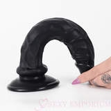 9 Inch Suction Cup Dildo Black