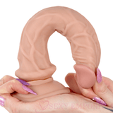 9 Inch Suction Cup Dildo Flesh