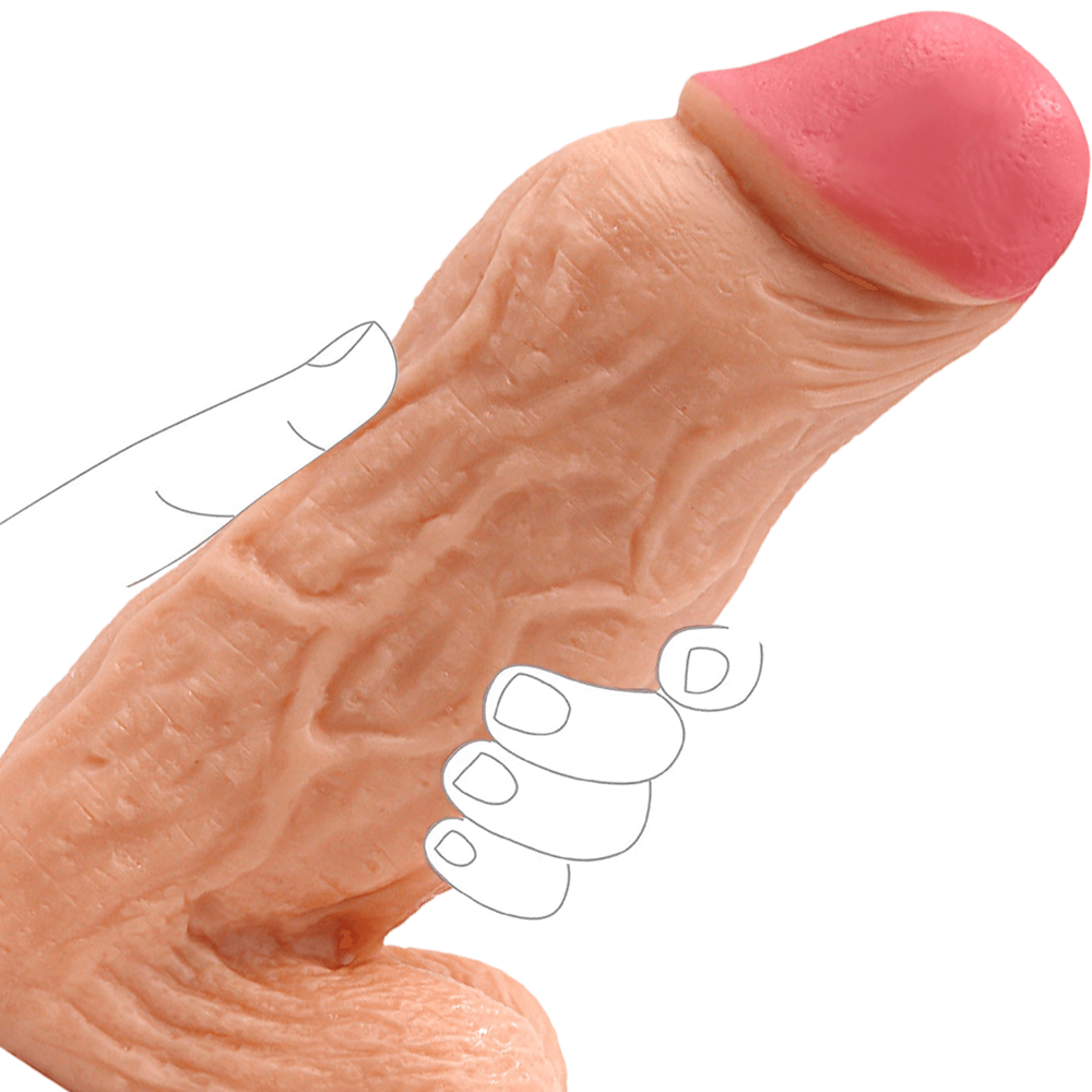 11 Inch Extra Thick Huge Realistic Dildo