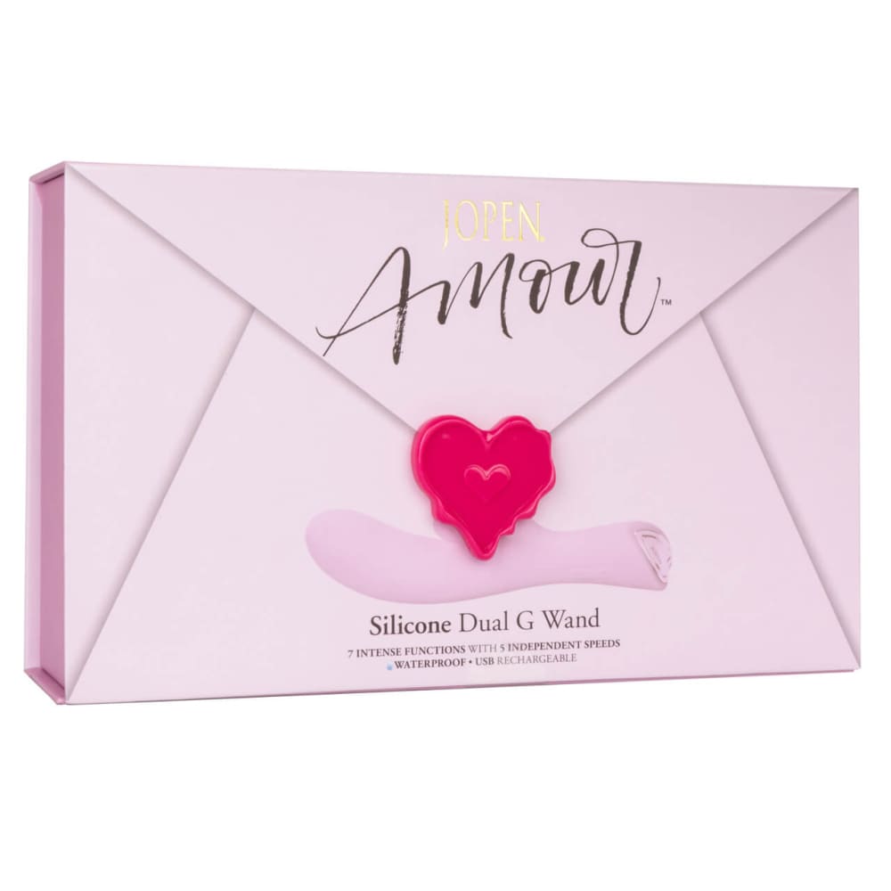 Jopen Amour 7 Function - 5 Speed Silicone Usb Rechargeable Rabbit Vibrator Sex Toy - Save 25%