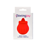 Kärleksfull glädje rosslickande klitorisvibrator