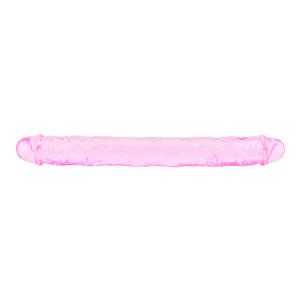Loving Joy 12 inch dublu dildo roz roz