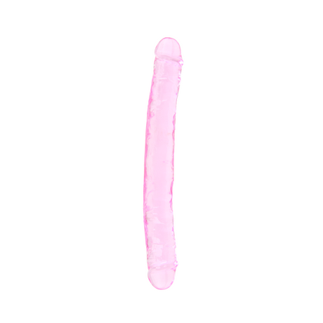 Liefdevolle vreugde 12 inch dubbele dildo roze