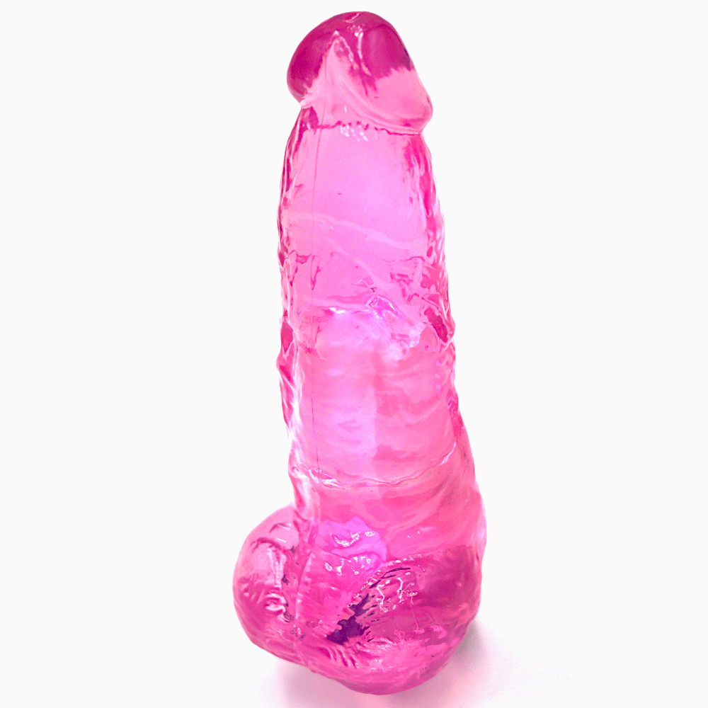 7,5 tommers naturtro vibrator rosa
