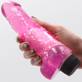 7,5 Zoll lebensechter Vibrator Pink