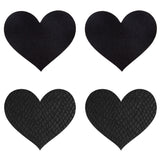 Peekaboo -Pasteten schwarze Herzen