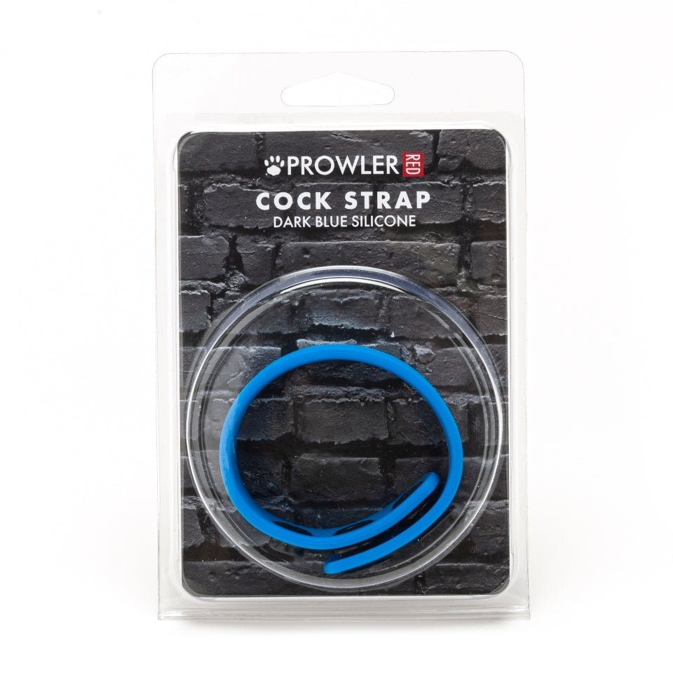 Prowler Red Silicone Adjustable Cock Strap Blue