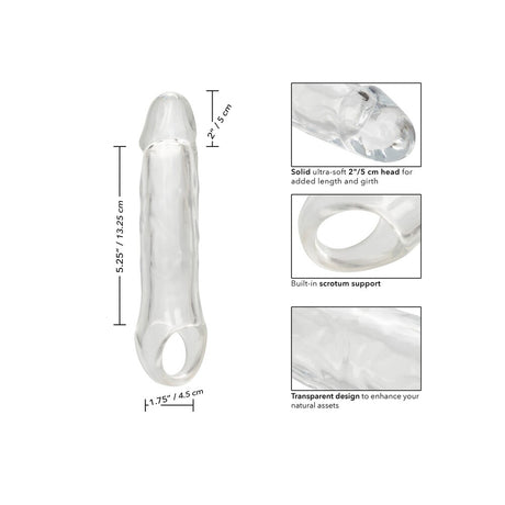 CalExotics Performance Maxx Clear Extension 7.5 Inches
