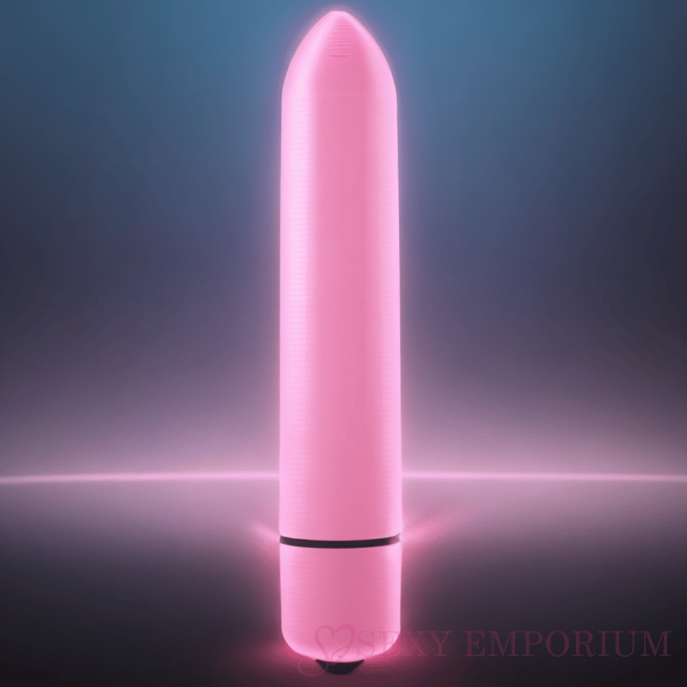 Leistungsstarker Bullet-Vibrator mit 10 Geschwindigkeiten in Baby Pink