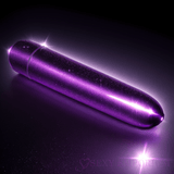 Rocas de 10 velocidades Glitter Purple Bullet Vibrator