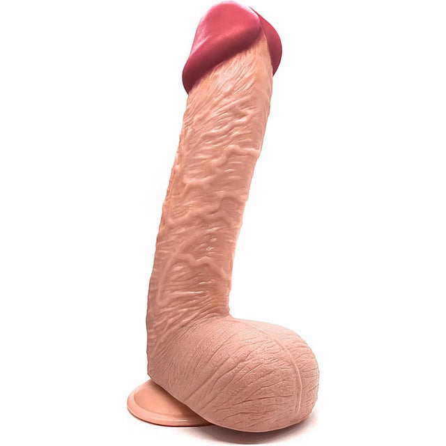 11.6 Inch Suction Cup Dildo Sex Toy Xl Flesh - Save 20%