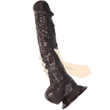 Gargantua Realistic 9.5 Inch Dildo Brown - Save 25% - Fast Shipping | Sexy Emporium