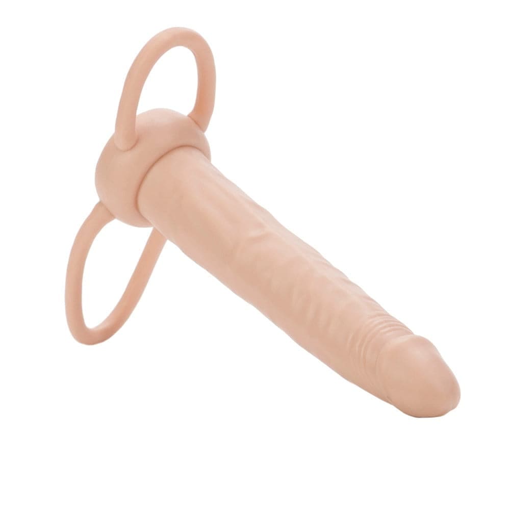 Accommodator Dual Penetrator Ivory Dildo - Save 30%