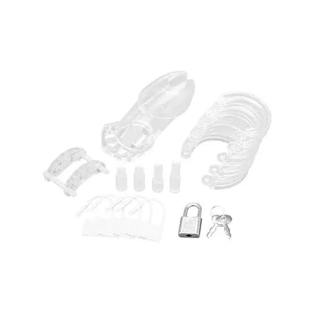 Acrylic See-thru Chastity Cage - Sex Toys - Save 25% - Fast Shipping - Sale United Kingdom Stoke-on-trent