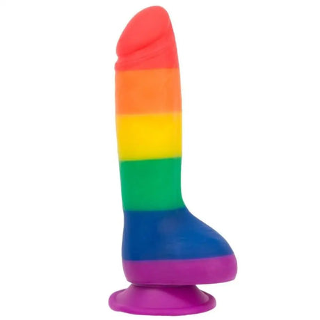 Addiction Justin 8 Inch Rainbow Dildo - Save 30% - Fast Shipping - United Kingdom Stoke-on-trent
