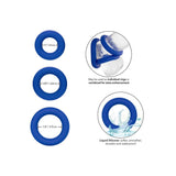 Admiral Universal Cock Ring Set Blue - Save 30% - Sale