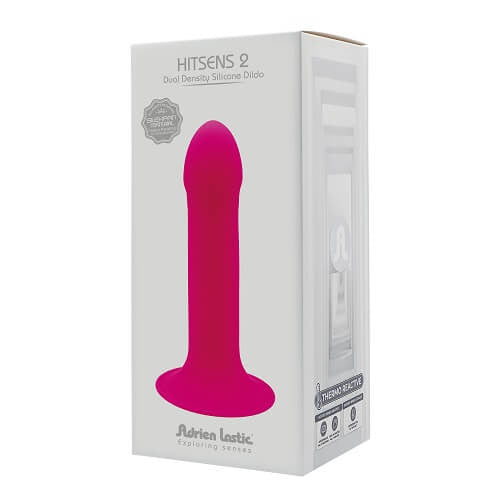 Adrien Lastic amortissé à noyau à noyau de tassement en silicone Dildo 6,5 pouces