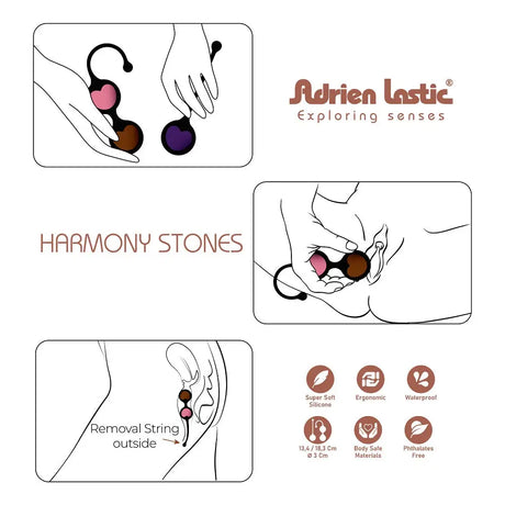 Adrien Lastic Harmony Stones Kegel Balls - Fast Shipping - Sex Toys United Kingdom Stoke-on-trent