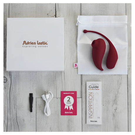 Adrien Lastic Inspiration Clitoral Suction Stimulator and Vibrating Egg - Vibrators - Save 30% - Vibrator United Kingdom Stoke-on-trent