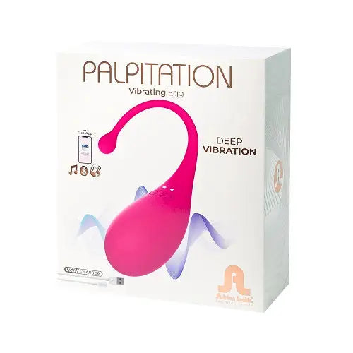 Adrien Lastic Palpitation Rechargeable App Controlled Vibrating Egg - Remote Vibrators - Save 20% - Vibrator United Kingdom Stoke-on-trent