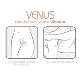 Adrien Lastic Venus Hands Free Double Vibrator Save 20% Fast Shipping United Kingdom Stoke on Trent
