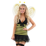 Adults Womens Sexy Bumble Bee Hen Night Party Fancy Dress Costume - Costumes United Kingdom Stoke-on-trent