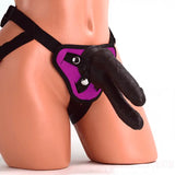 Advanced Double Strap-on Dildo with Purple Harness - Save 25% - Strap-on - Fast Shipping - Sale United Kingdom Stoke-on-trent