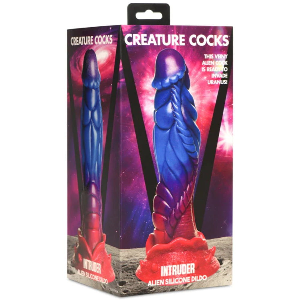 Coqs de créature intrus gode en silicone extraterrestre