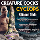 Stvoření kohouty Cyclops Monster Silicone Dildo