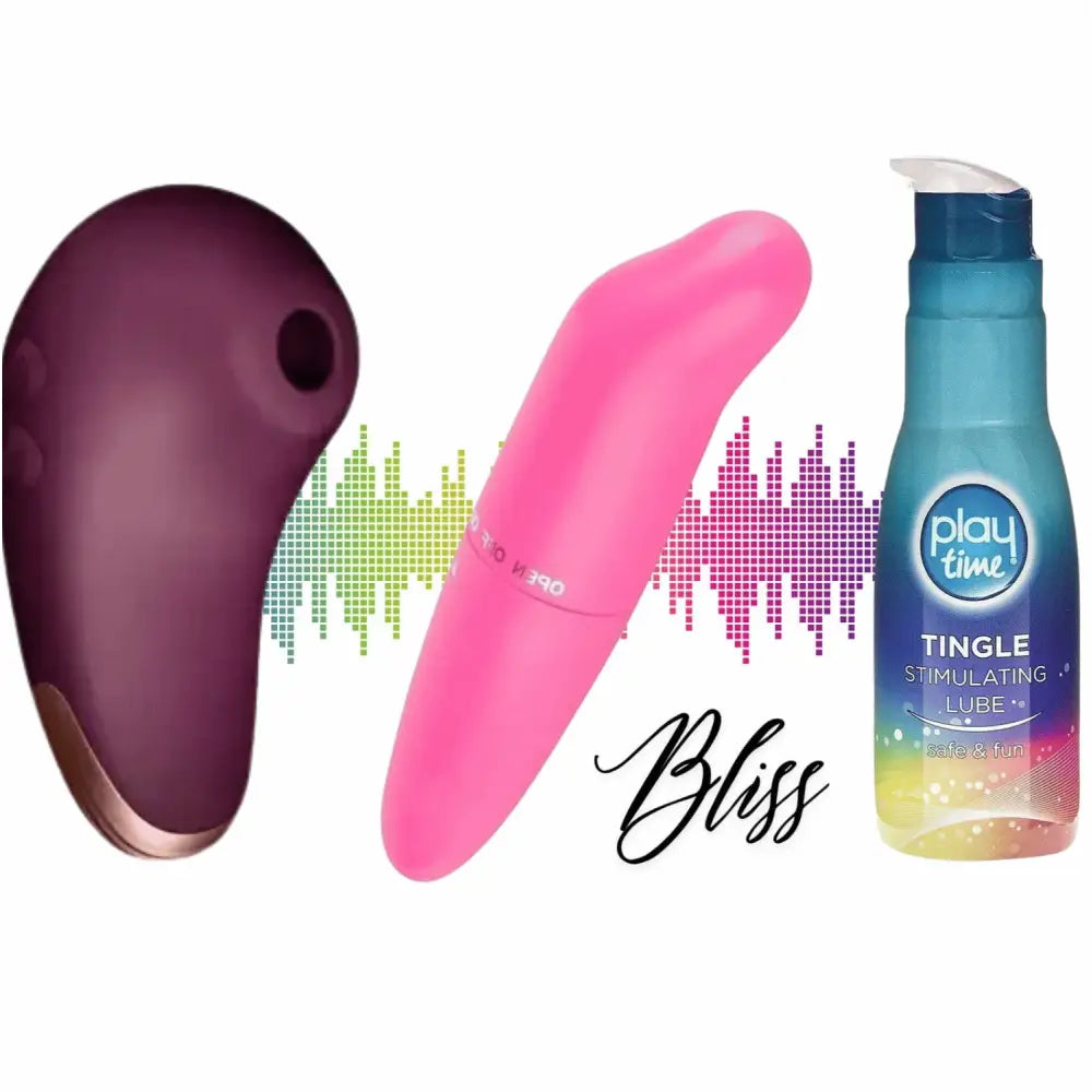 Air Pulse Suction Sucking Powerful Multi-speed Vibrator Sex Toy for Women Men Couples Vibrating Dildo with 30ml Play Time Orgasm Enhancer