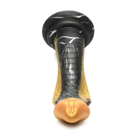 Alien Fantasy Golden Silicone Dildo Sex Toy for Women Men and Couples 9 Inch Large Dong Massager Adult - Original Sexy Emporium United