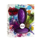 Alive 10 Function Remote Controlled Magic Egg Purple - Vibrators - Save 15% - Sale United Kingdom Stoke-on-trent
