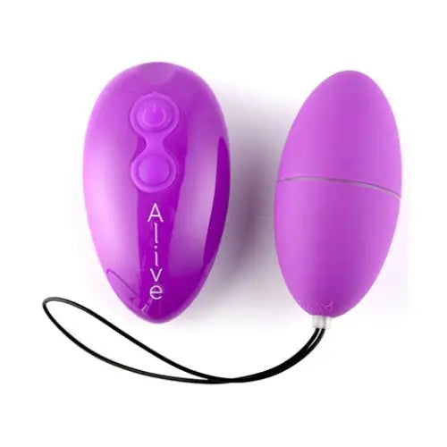 Alive 10 Function Remote Controlled Magic Egg Purple - Vibrators - Save 15% - Sale United Kingdom Stoke-on-trent