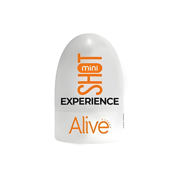 Alive Shot Mini Masturbator Vanilla - Male Masturbators - Save 20% - Sale