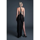 Allure Take me Latex Look Vinyl & Mesh Bodysuit with Flirty Skirt - Sale United Kingdom Stoke-on-trent