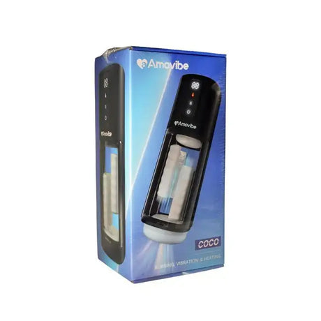 Amovibe Coco Automatic Masturbator with Rubbing Vibration & Heating Levels - Save 25% - Sale United Kingdom Stoke-on-trent