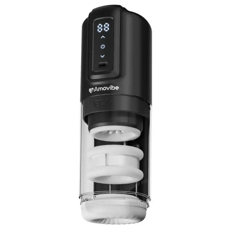 Amovibe Porsha Automatic Masturbator with Rubbing Vibration & Heating Levels - Save 25% - Sale United Kingdom Stoke-on-trent