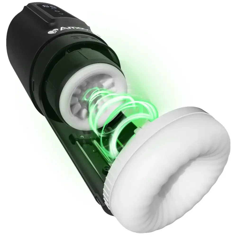 Amovibe Porsha Automatic Masturbator with Rubbing Vibration & Heating Levels - Save 25% - Sale United Kingdom Stoke-on-trent