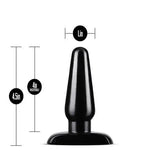 Anal Adventures Basic Plug Kit Black - Butt Plugs - Save 15% - Fast Shipping - Dildos United Kingdom Stoke-on-trent