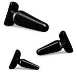 Anal Adventures Basic Plug Kit Black - Butt Plugs - Save 15% - Fast Shipping - Dildos United Kingdom Stoke-on-trent