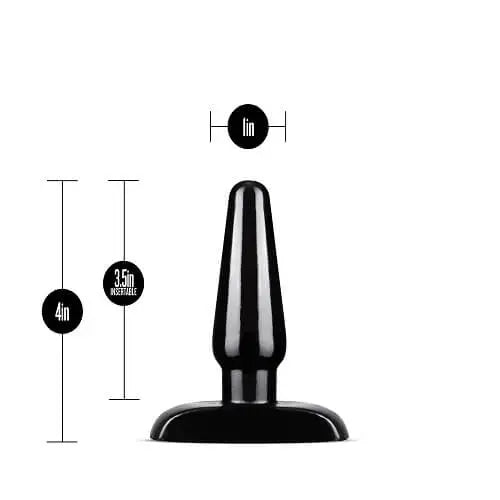 Anal Adventures Basic Plug Kit Black - Butt Plugs - Save 15% - Fast Shipping - Dildos United Kingdom Stoke-on-trent