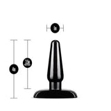 Anal Adventures Basic Plug Kit Black - Butt Plugs - Save 15% - Fast Shipping - Dildos United Kingdom Stoke-on-trent